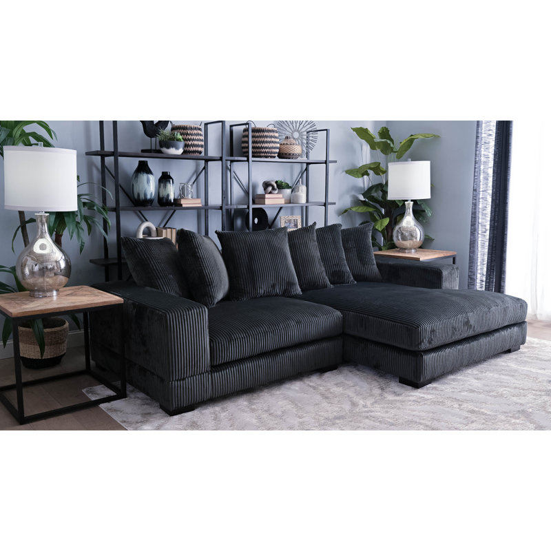 Home by Sean & Catherine Lowe Luxe 2 Piece Upholstered Sectional